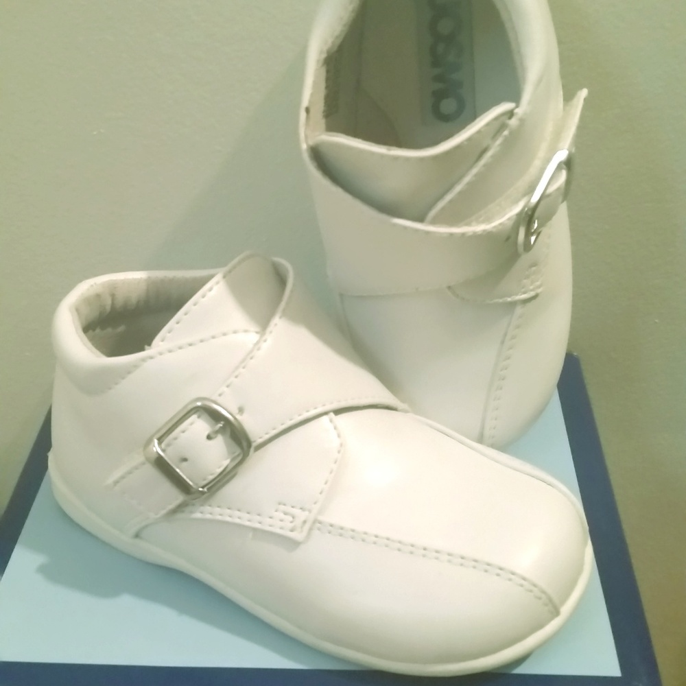 NEW Josmo Infant/Toddler White Dress Boots 7M